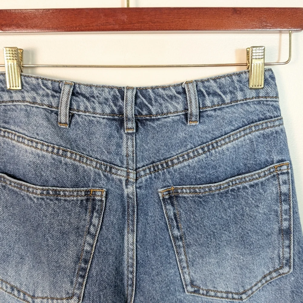 WeWoreWhat Wide Leg Baggy Denim Jeans Size 26 - Picture 10 of 12